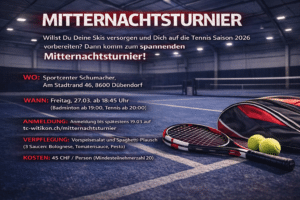 Mitternachtsturnier am 27.03, jetzt anmelden!